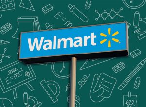 7 Best New Walmart Back-to-School Finds Under $10. Walmart sign with blue sky background. Salt Lake City, Utah, USA, June 20, 2023. Walmart Inc. is an American multinational retail corporation.