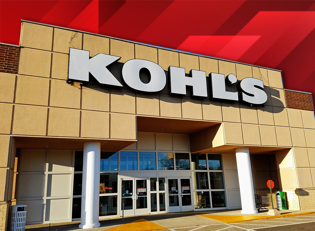 7 Kohl's Sales Happening This Week You Don't Want to Miss. HDR image, Kohl's retailer department store front entrance, Saugus Massachusetts, December 25, 2018