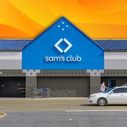 7 Sam's Club Deals Hitting Shelves This Week. Albuquerque, New Mexico, USA - February 16 2026: Cars pass in front of a Sam's Club store in Albuquerque (Eubank and Chico)