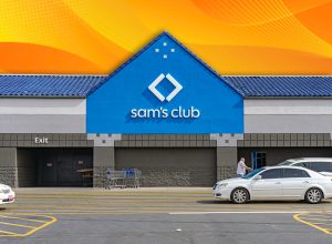 7 Sam's Club Deals Hitting Shelves This Week. Albuquerque, New Mexico, USA - February 16 2026: Cars pass in front of a Sam's Club store in Albuquerque (Eubank and Chico)
