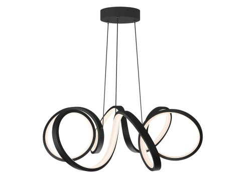 Artika Swirl Ribbon Integrated LED Pendant Light
