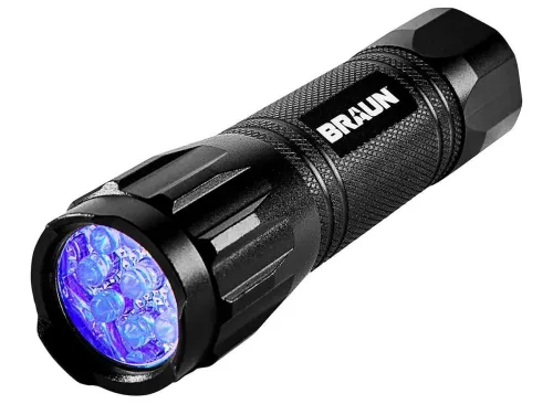 BRAUN UV Leak Detector LED Flashlight