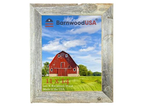 Barnwood USA Rustic Farmhouse Standard Series Reclaimed Wood Picture Frame