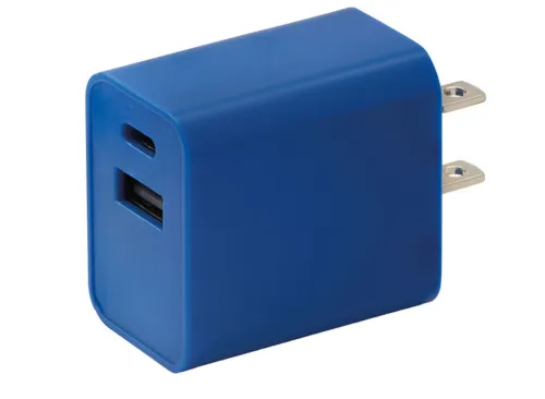 Bauhn Blue Wall Charger