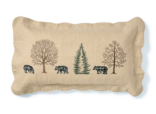 Bear Creek Quilted King Sham by Donna Sharp