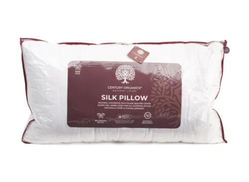 CENTURY ORGANICS Silk Filled Humidity Control All Year Round Pillow