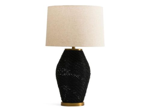 CYAN DESIGN 28in Rotin Table Lamp