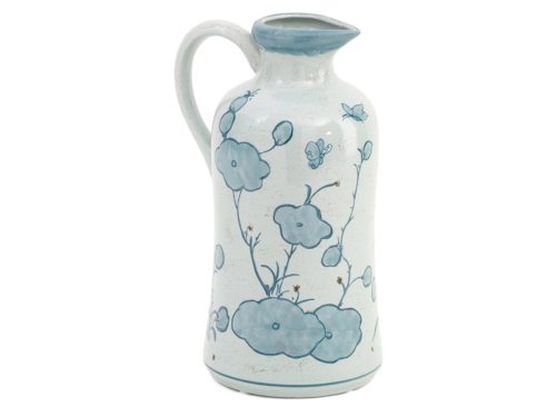 Ceramic Floral Pitcher