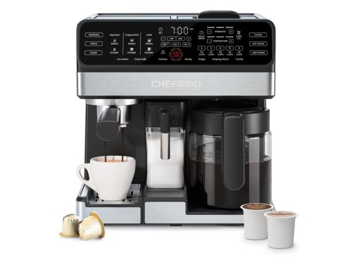 Chefman 8-in-1 Coffee Station Coffee Maker & Espresso Machine Combo