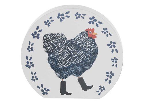 Chicken Arched Art Decor