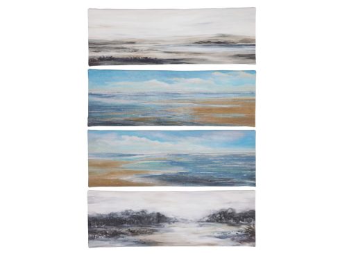 Clear Gel Covered Decorative Canvas Prints, 5.875x8.625-in.