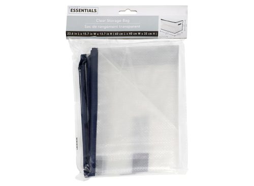 Closet Essentials Clear Storage Bag
