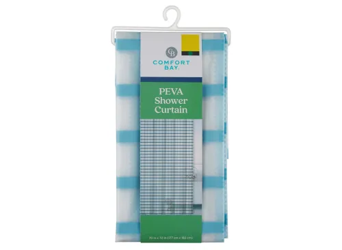 Comfort Bay PEVA Shower Linear Curtain