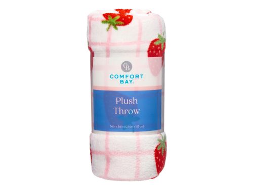Comfort Bay Summer Plush Throw
