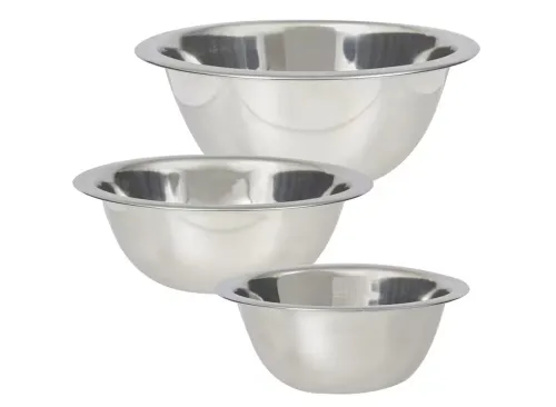 Cooking Concepts Assorted Stainless Steel Mini Mixing Bowls