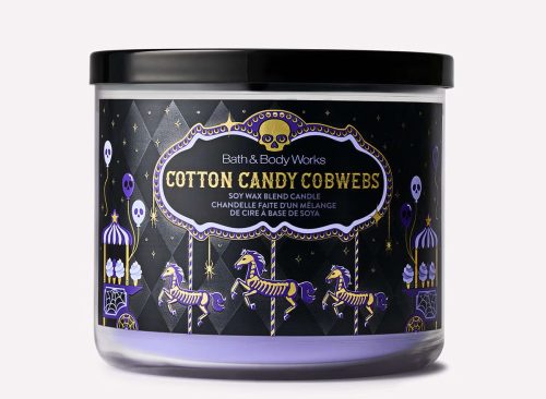 Cotton Candy Cobwebs 3-Wick Candle