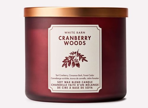 Cranberry Woods 3-Wick Candle