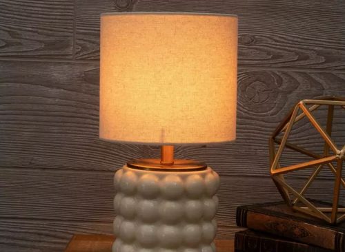 Cream Bubble Lamp