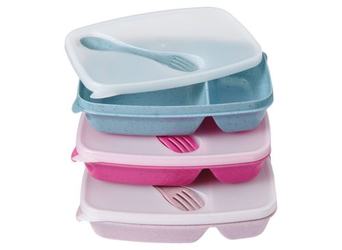 Crofton Blue/Purple 2 Compartment Container