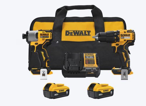 DEWALT 20-volt max 2 -Tool Brushless Power Tool Combo Kit with Soft Case