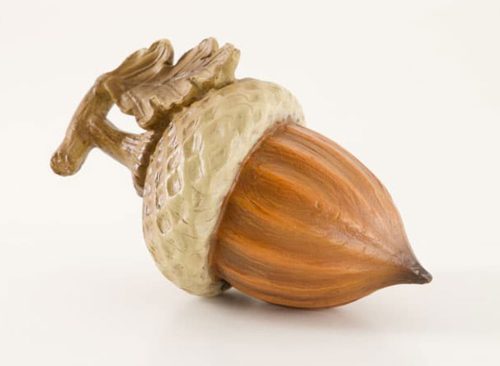 Decorative Carved Acorn