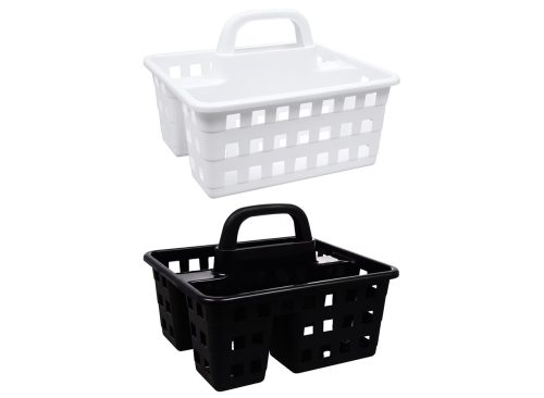 Divided 3-Compartment Plastic Caddies