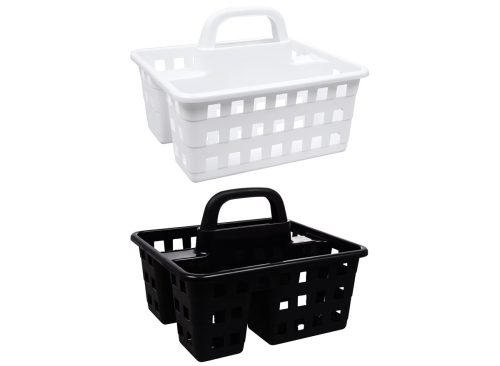 Divided 3-Compartment Plastic Caddies