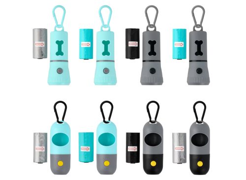 Dog Waste Bags Dispenser With Flashlight