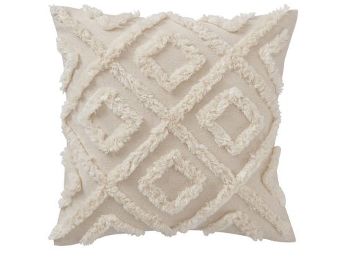 EKGULDMAL Cushion cover, geometric natural