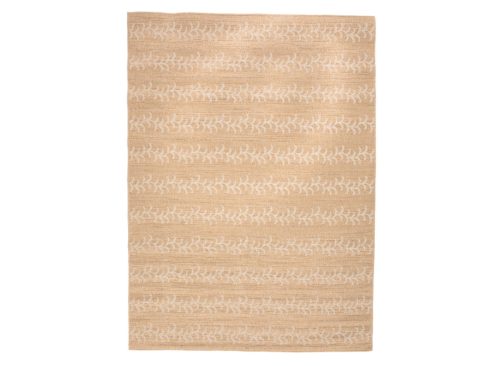 ERIN GATES Made In Turkey 6x9 Indoor Outdoor Saybrook Striped Leaves Area Rug