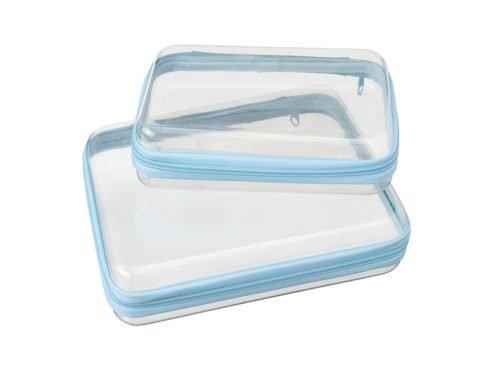 Easy Home Blue Zipper Case
