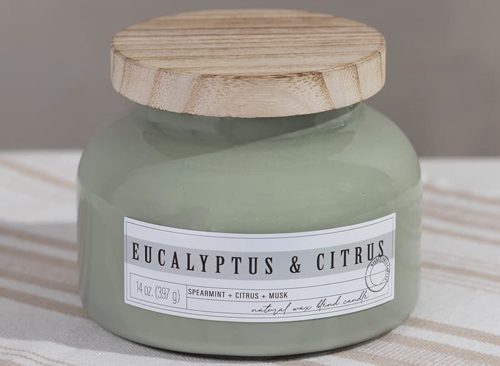 Eucalyptus and Citrus Aurora Jar