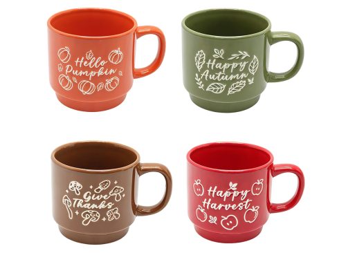 Fall Theme Stackable Mug