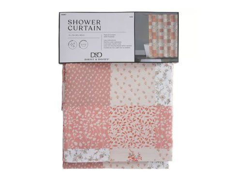Floral Patchwork Shower Curtain