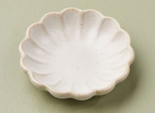 Fluted Ceramic Trinket Dish Vintage Cream - Hearth & Hand™ with Magnolia
