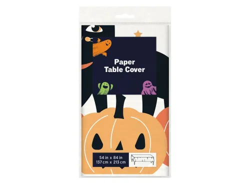 Friendly Haunts Plastic Table Cover
