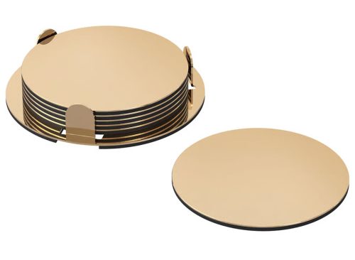 GLATTIS Coasters with holder