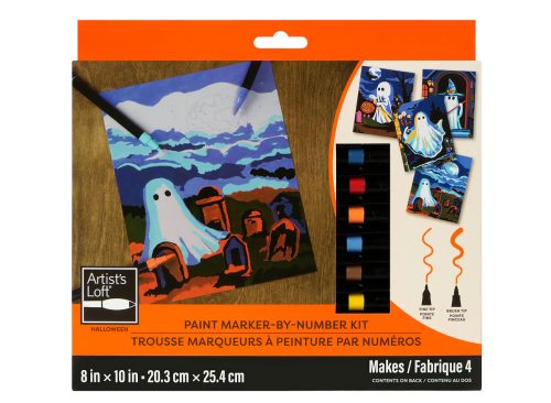 Ghosts Paint Marker-by-Number Kit by Artist's Loft