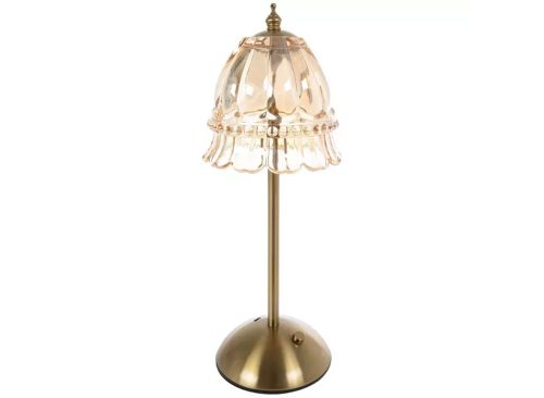 Gold Bud LED Touch Lamp