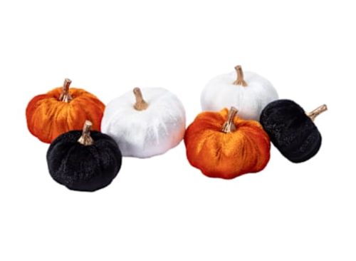 Halloween Decorative Pumpkins 6 Pack