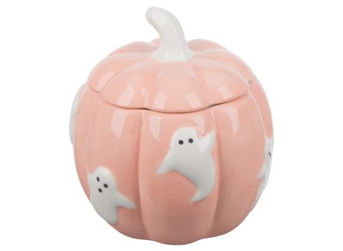 Halloween Pumpkin Shaped Storage Canister