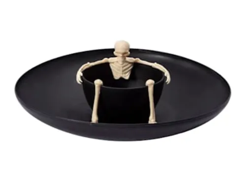 Halloween Skeleton Chip And Dip Tray