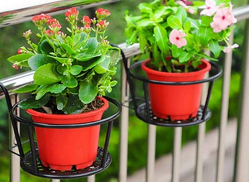 Hanging Railing Plant Holder