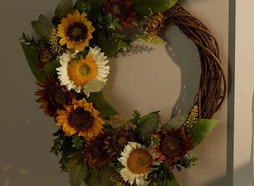 Harvest Floral Wreath