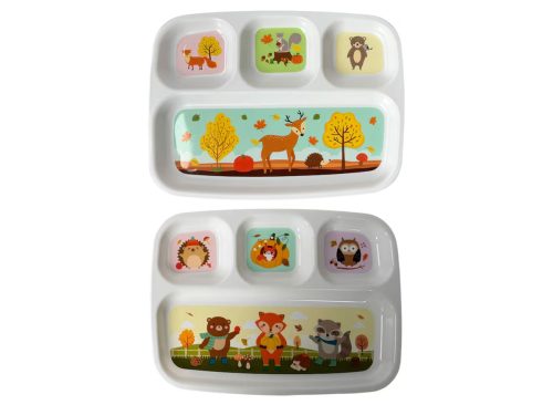 Harvest Theme Kids Snack Plate, Assorted Designs