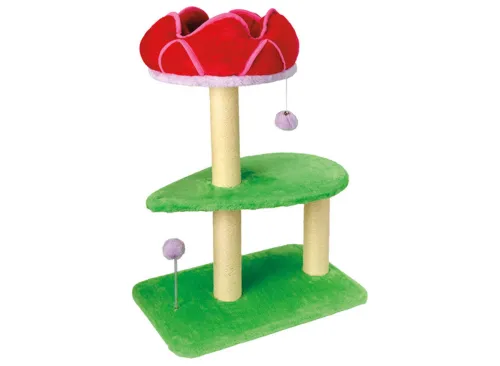 Heart to Tail Rose Novelty Cat Tower