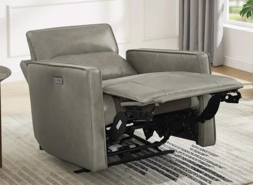 Henredon Keira Leather Zero Gravity Recliner
