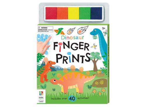 Hinkler Dinosaurs Finger Paints Book