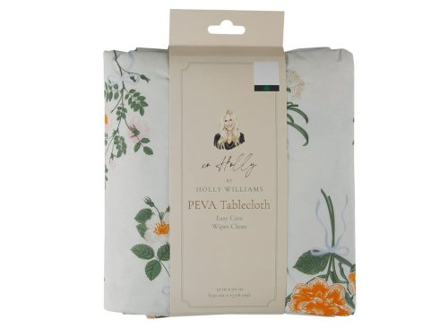 Holly Williams Floral PEVA Tablecloth, 52x70 in