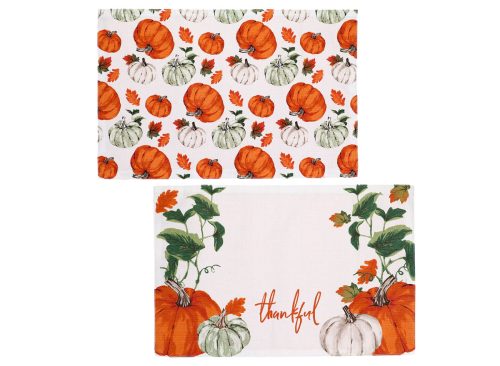 Home Collection Harvest Pumpkin Placemat, Assorted Designs
